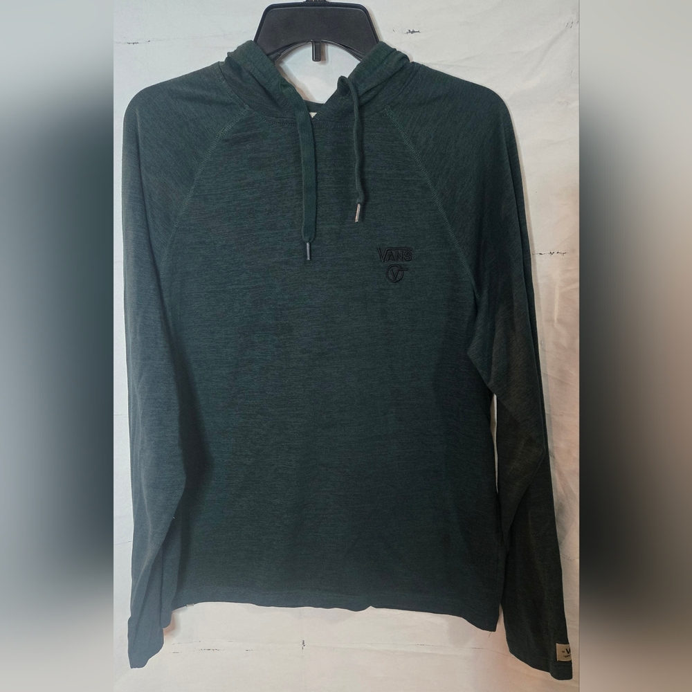 Vans Men's Green Long Sleeve Shirt